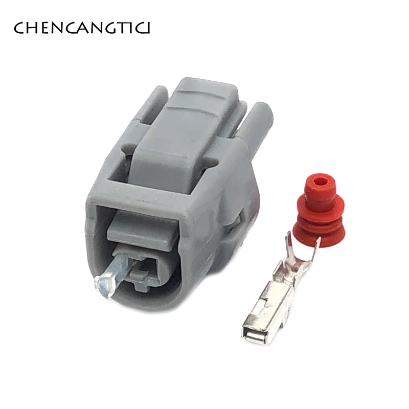 1 Pin Automotive Temperature Sensor Connector Waterproof Wire Female Plug Socket For Toyota 2JZ 6189-0445 90980-1142