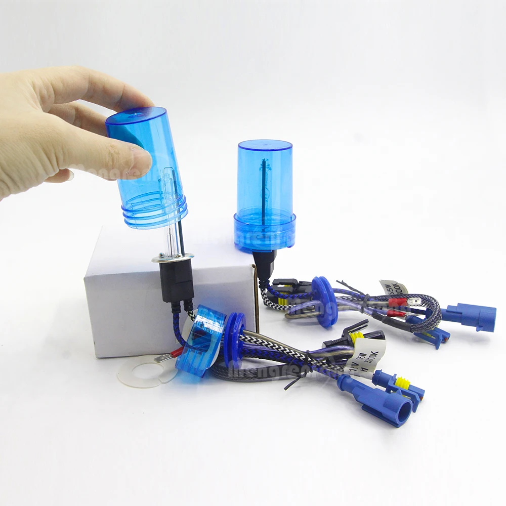 High Bright AC Xenon Bulb 55W 9000LM HID Xenon Lamp 4300K 5800K Car Headlight Fog Light H1 H7 H3 H8 H11 9005 9006 9012 D2H 881