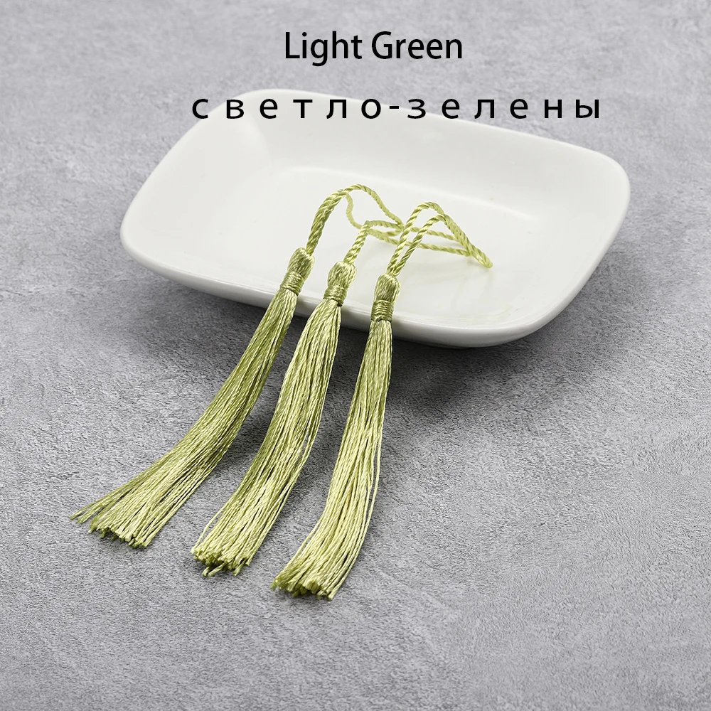 10-30Pcs 70mm Hängen Seil Seide Quaste Fringe Für DIY Schlüssel Kette Ohrring Haken Anhänger Schmuck Finden liefert Zubehör – Detail 10