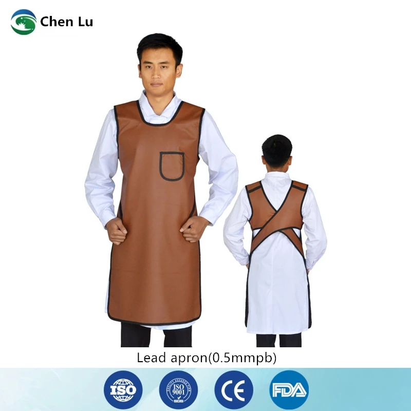 Genuine x-ray gamma ray protective 0.5mmpb lead apron Dental Clinic patients applicable radiological protection lead clothing