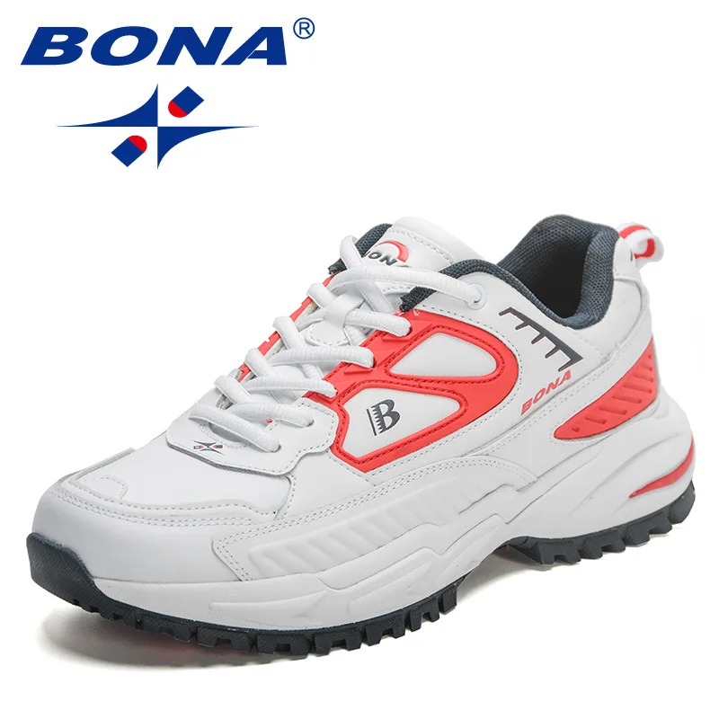 BONA 2022 New Designers Comfortable Casual Walking Shoes Men High Quality Fashion Running Shoes Man Sport Jogging Sneakers Soft