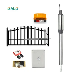 Strongway Single-Swing Automatic Gate Opener - 12ft.L, 450-Lb. Capacity