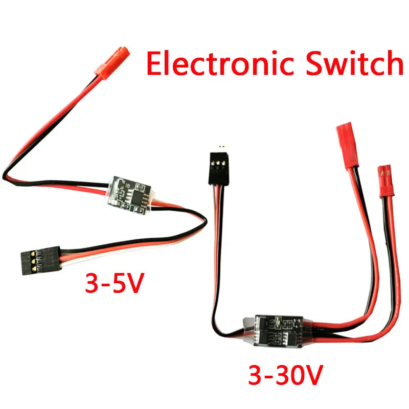 2-20A High Current Remote Control Electronic Switch 3-30V Aerial Model Plant Protection RC Drone Water Pump PWM Signal Control