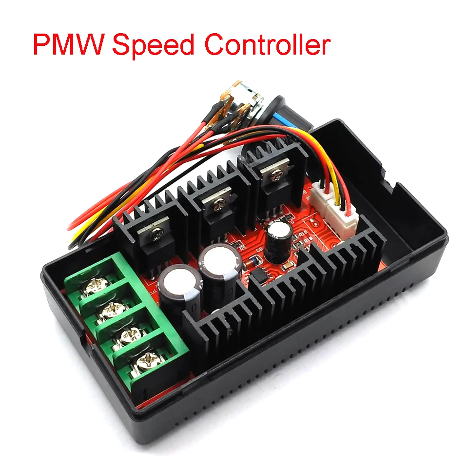 12V 24V 48V 200HZ 2000W MAX 10-50V 40A DC Motor Speed Control PWM HHO RC Controller