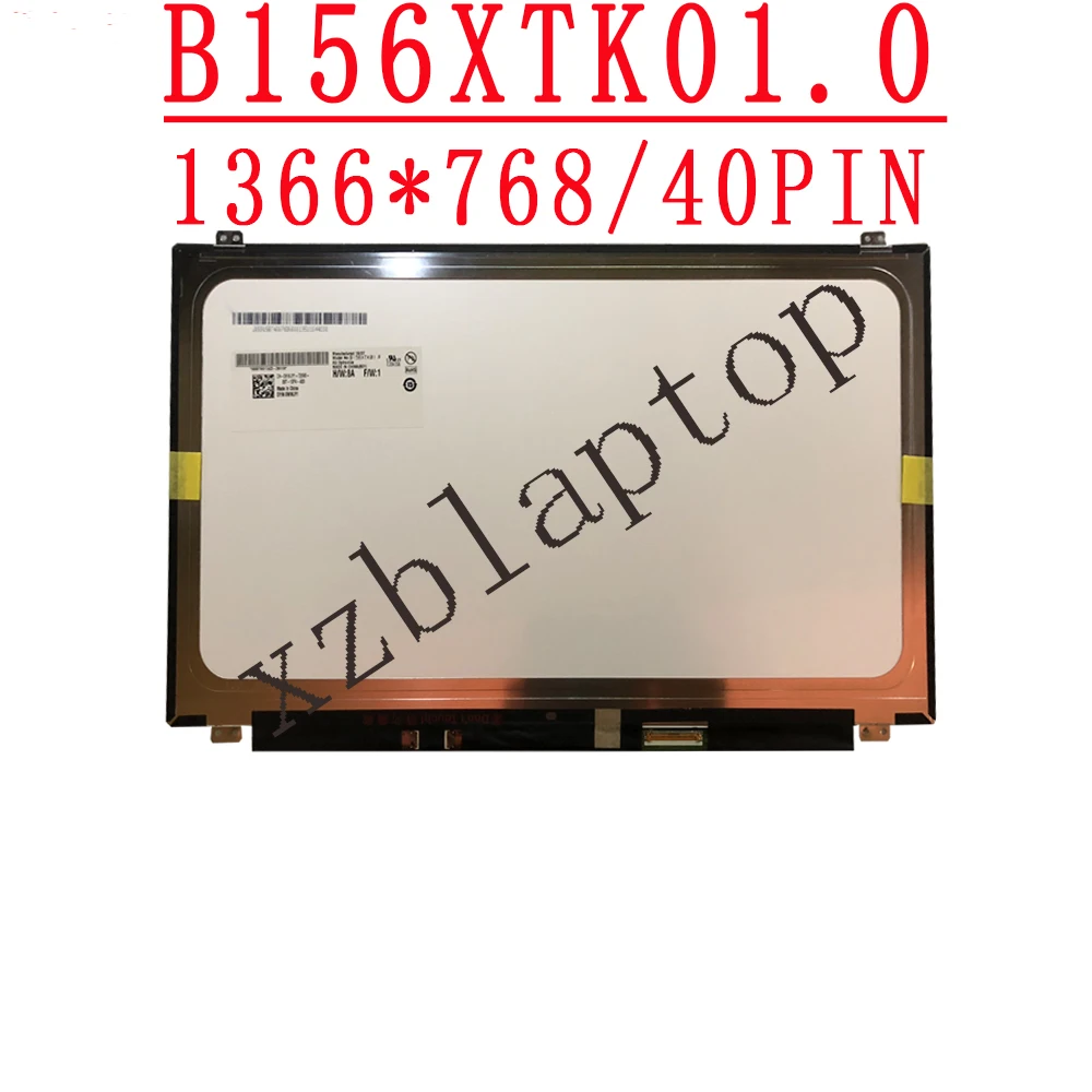 

B156XTK01.0 15.6 inch 40PINS EDP LCD SCREEN For Dell inspiron 5558 5559 Vostro 15 3558 JJ45K 0wwjy1 Touch Lcd Screen edp 40pin