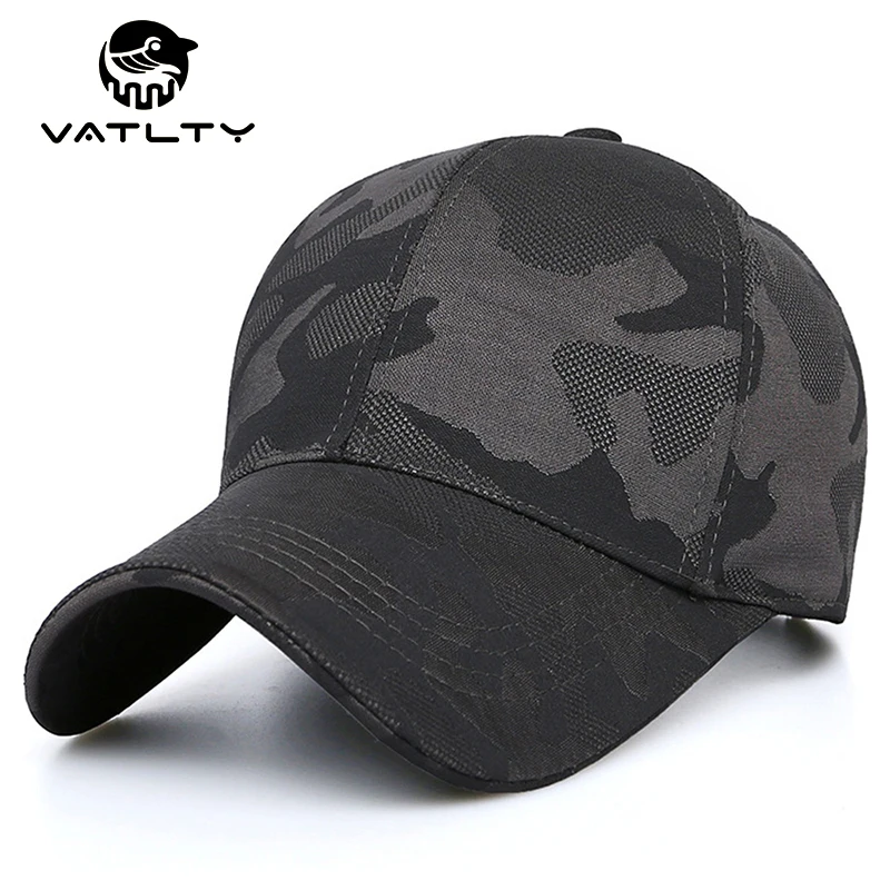 Camouflage Baseball Cap for Men Breathable Comfortable Adjustable Casual Sports Hat Tacitcal Outdoor Caps Sports Accessories