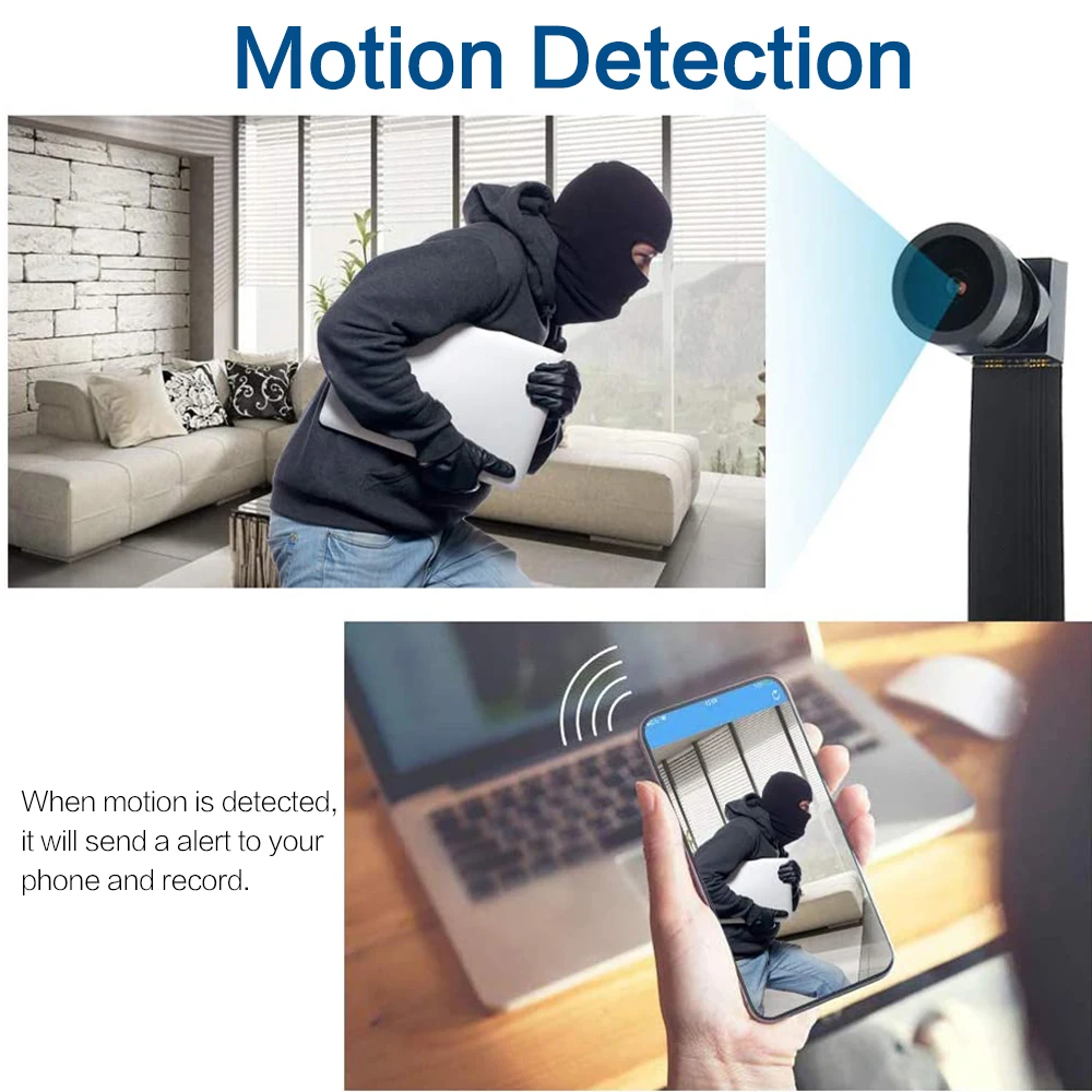 Full HD 1080P Secret Mini WIFI Camera Wireless Security Remote View 4K Cam Video Audio Recorder Micro Body Camcorder hidden Card