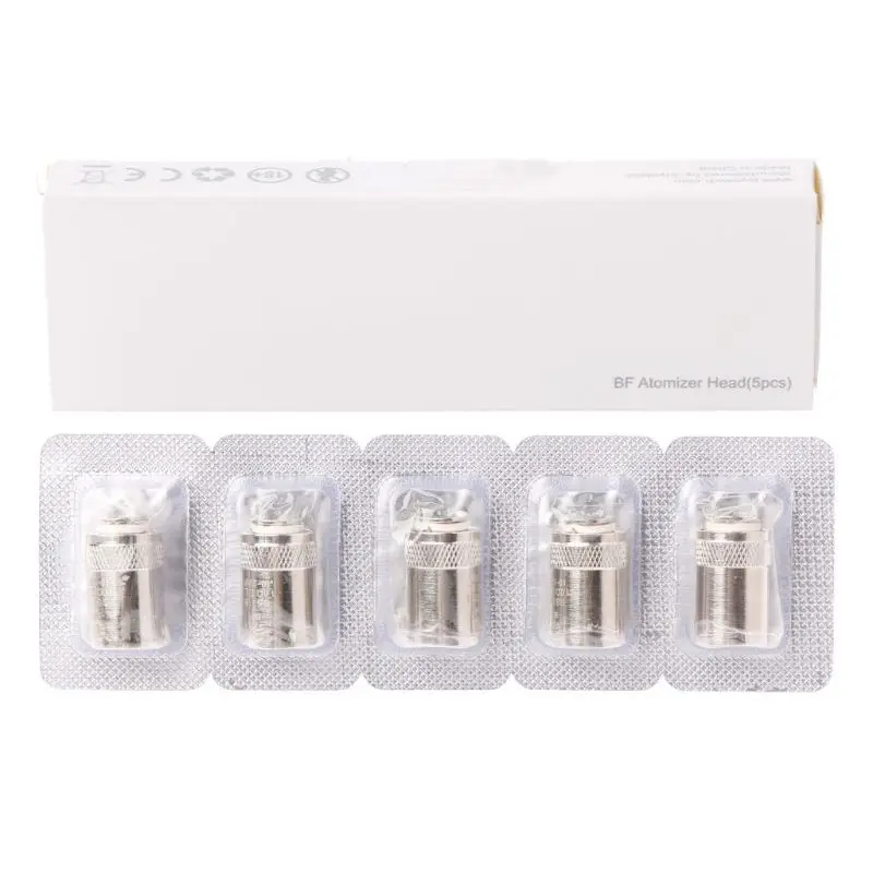 

5 шт./компл. сменные головки спирали для AIO CUBIS BF SS316 0,5/0,6/1,0/1,5 Ом