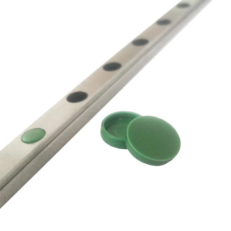 50/100pcs Nylon Plastic Dust Cover Green Caps Protector For HGR15 HGR20/25/30/35/45 MGN9 MGN12 MGN7 Linear Rail Guides CNC Parts - Image 3
