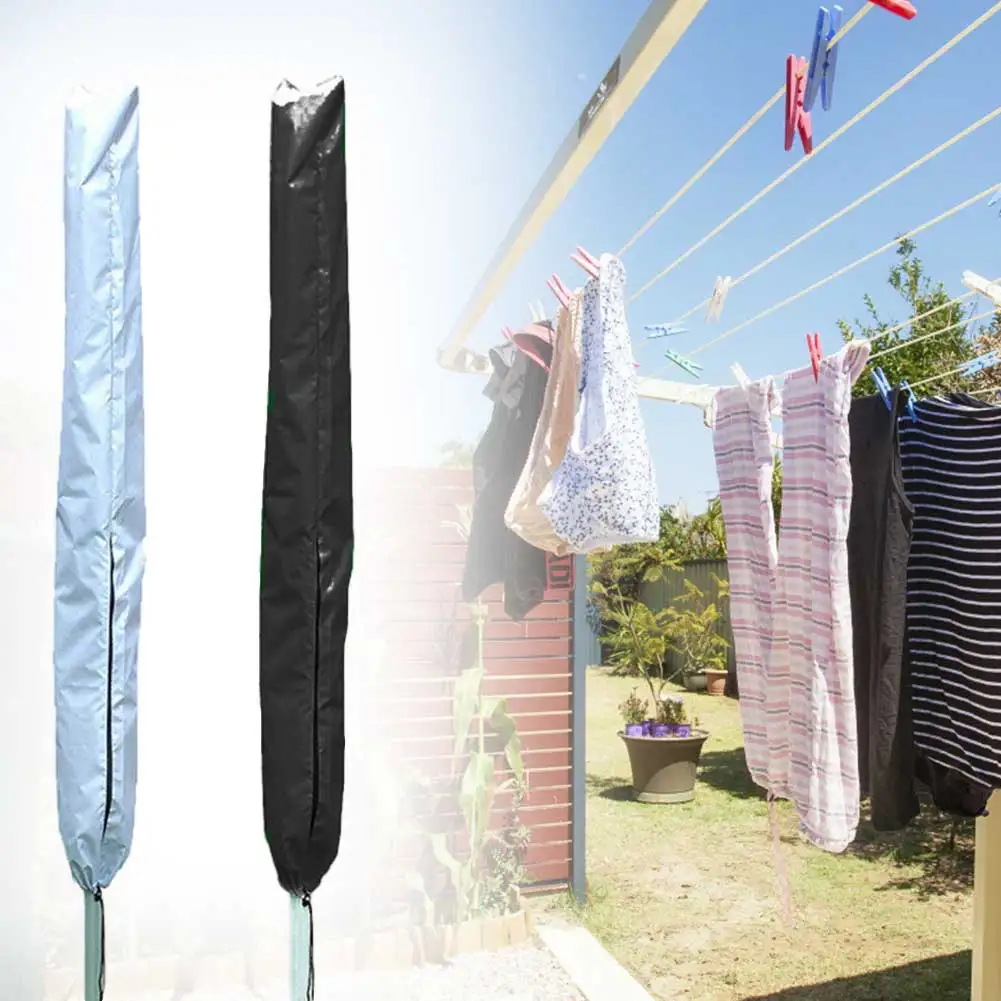 Outdoor Umbrella Drying Rack Protective Cover Water Clothes Dryer 210D Oxford Cloth Coated With Pu Coating For Garden Courtyard