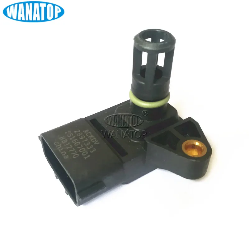 MAP Air Intake Pressure Sensor 2897333 4921322 4903286 for Cummins Diesel 6.7L Komatsu PC200-8