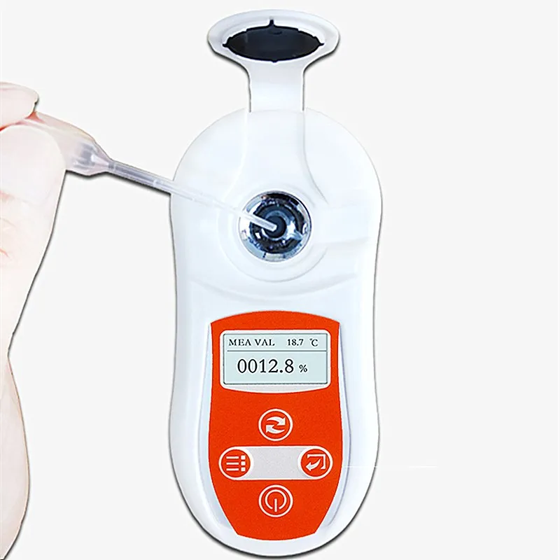 Brix Meter Digital Fruit Brix Meter High-precision Sugar Content Detector Sweetness Meter Honey Refractometer Range 0-32.0%