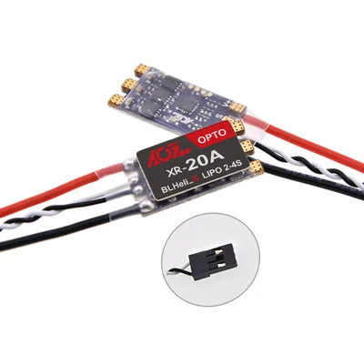 Razão-rc wireless esc 4.5g 2-4s lipo de entrada para quadricóptero rc