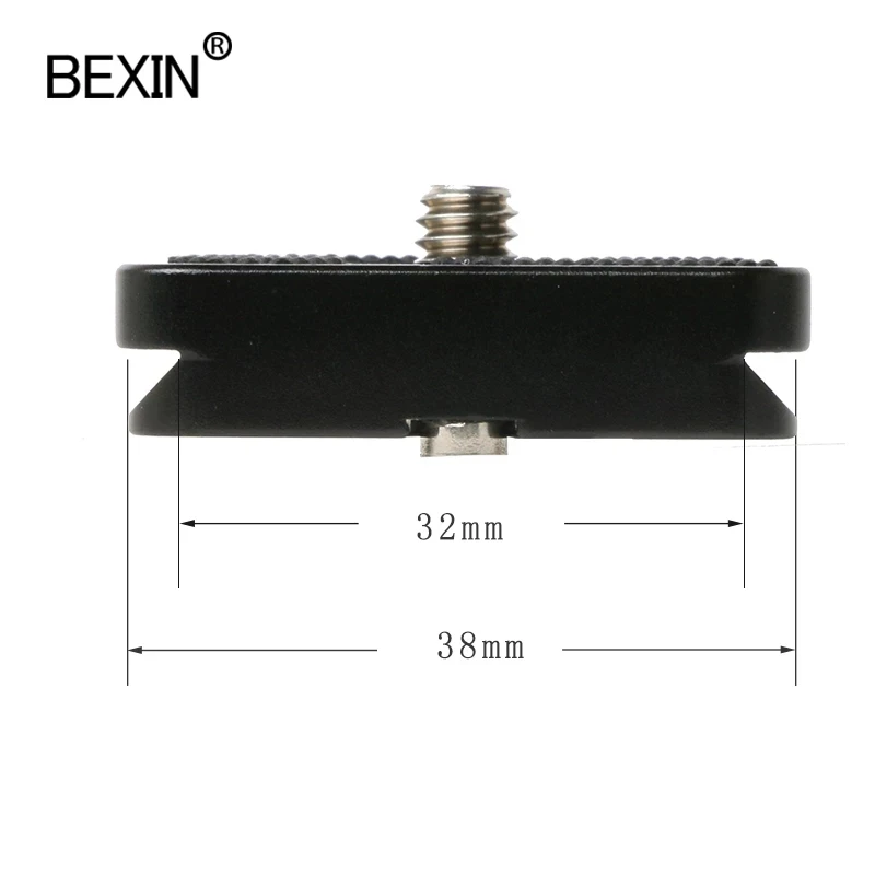 BEXIN Chân Máy Phụ Kiện Nhanh Núi PU Đa Năng Arca Thụy Sĩ Camera Phát Hành Nhanh Adapter Đĩa Giá Đỡ Dành Cho Máy Ảnh Dslr Bóng Đầu