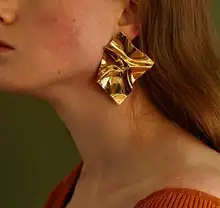 Big Geometric Round Earrings for Women #5