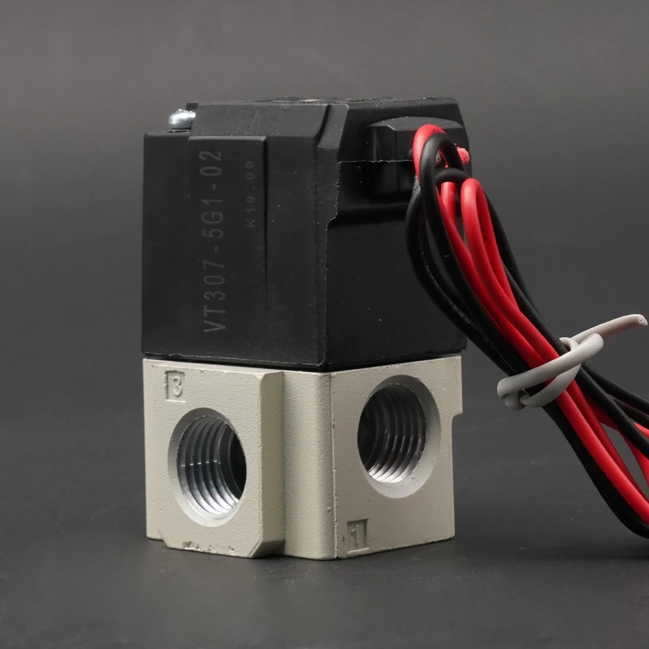 

Электромагнитный клапан 220 В, 12 В, 24 В, Размер порта 1/4, электромагнитный клапан