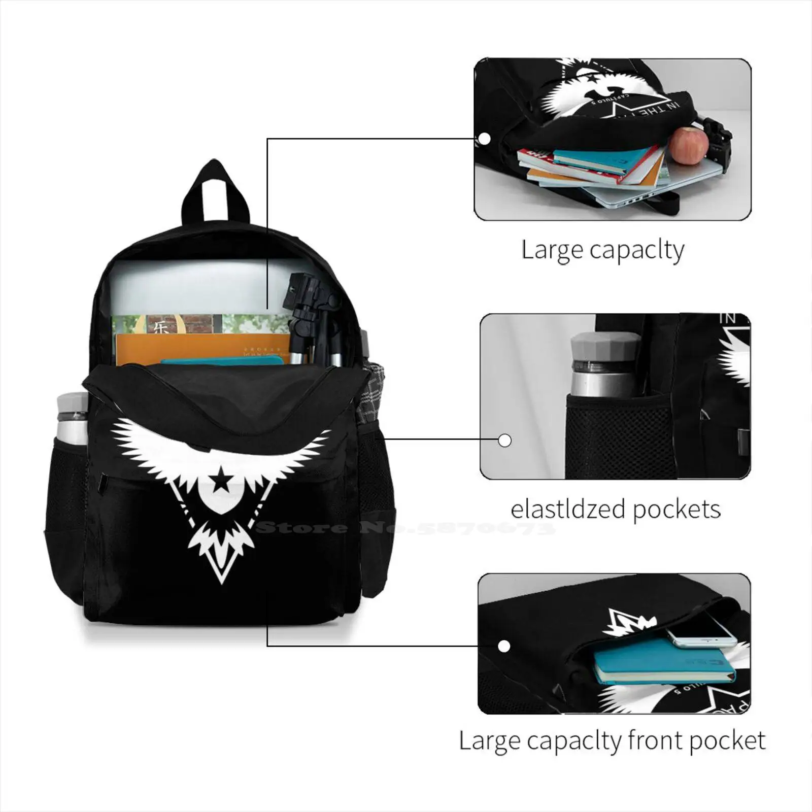 Battlefield Bagpack Viagem Laptop, Bolsas De Moda, Battlefield 5 Bfv Bf5 F Amer Shootergamer Battlefield 1