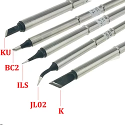 High-Grade T12-K BC2 ILS JL02 KU Soldering Tip For 951 952 Use For HAKKO T12 Soldering Station 7s Melt Tin Welding Tools