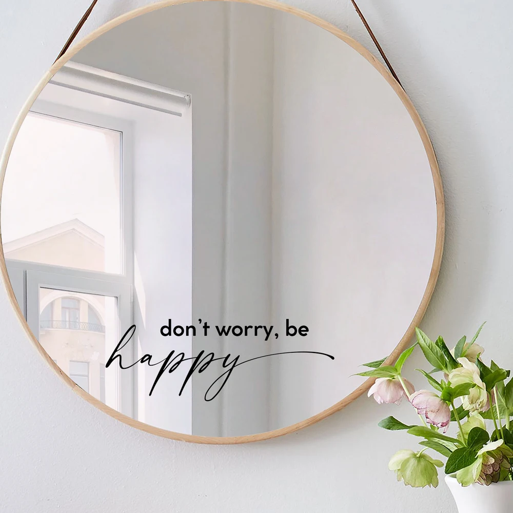 You Look Amazing Mirror Decal Vinyl Decal Bathroom Decor Shower Door Decal Wall Sticker Art Home Decoration Accessories