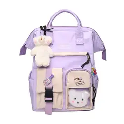 Cute Girls Macarons School Bag For School Season Student School Bag Kawaii School Bag children Gifts Wholesale