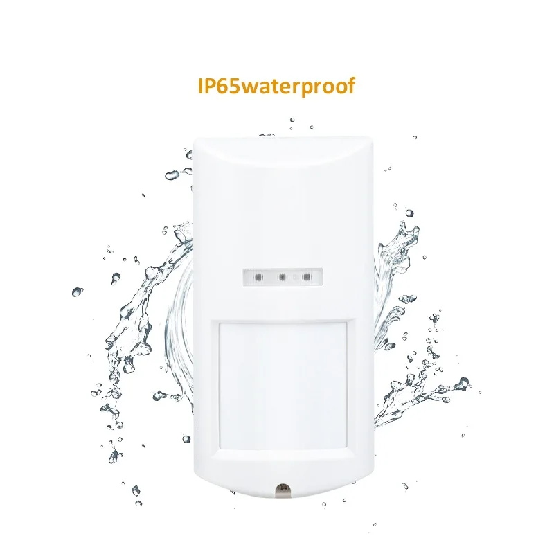 Detector de movimento infravermelho ao ar livre, IP65 impermeável, Wired Alarm System, PIR Motion Sensor, Pet Imunidade, Todos Com Fio