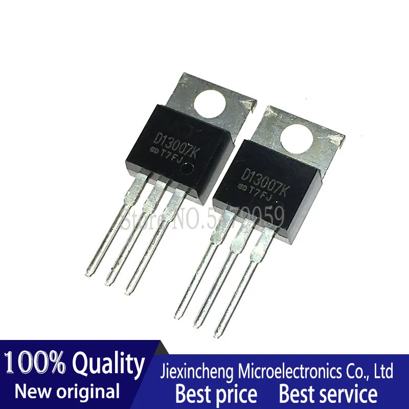 10 Stuks/partij 3DD13007K D13007K 3DD13009K D13009K Transistor TO220 Nieuwe Originele