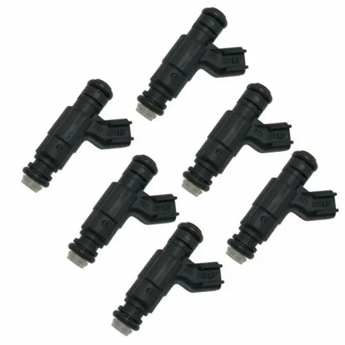 6pcs MFI Fuel Injectors Nozzle FJ827 for 2004 Mazda B4000 4.0L V6 GAS 1F7213250