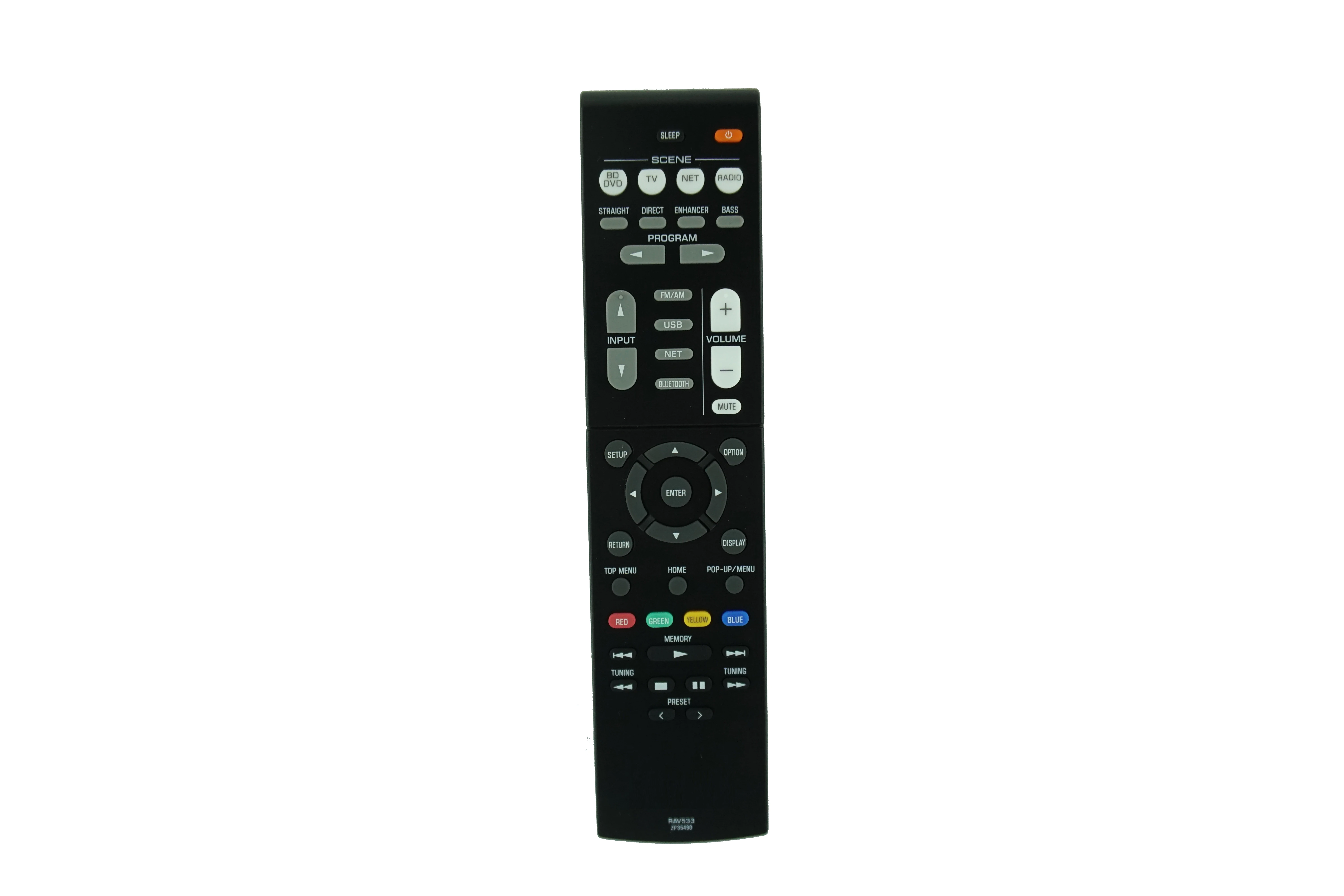 

Remote Control For Yamaha AVENTAGE RAV552 RAV531 RAV532 RX-V283 RAV561 ZZ432100 5.1 7.2 Channel home theater Network AV Receiver