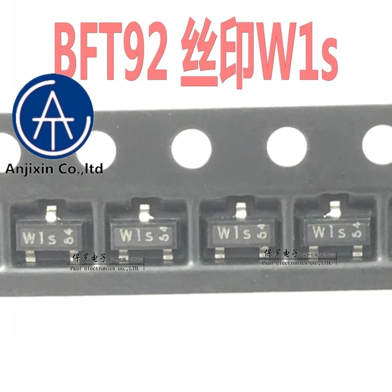 10pcs 100% orginal and new RF transistor BFT92E6327 BFT92 silk screen W1s W1w SOT-23 patch new spot real stock