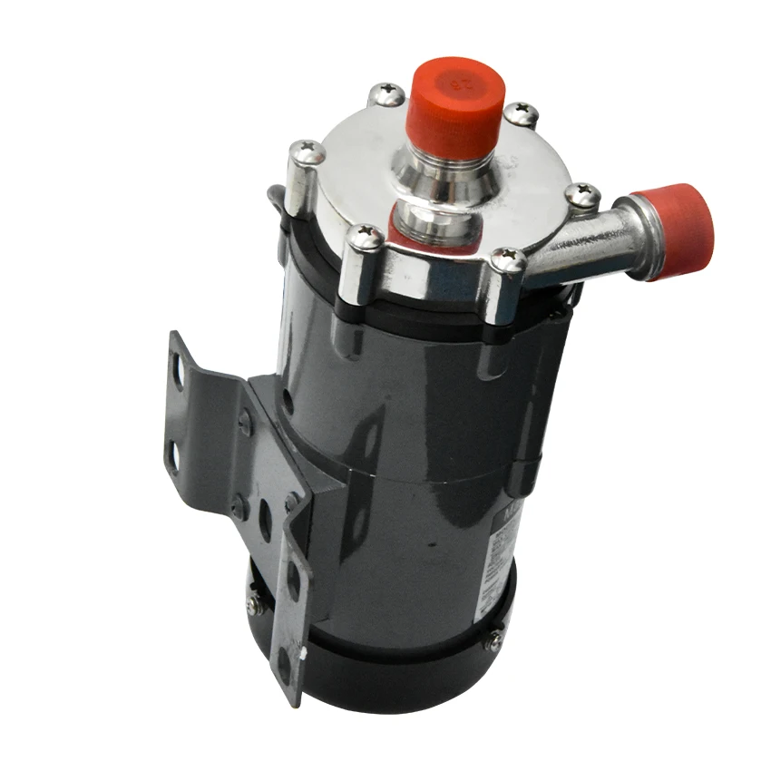 Mini Magnetic Drive Circulating Pump MP-40RM Stainless Steel Head Large Flow Water Pump Acid And Alkali Resistant, No Leakage