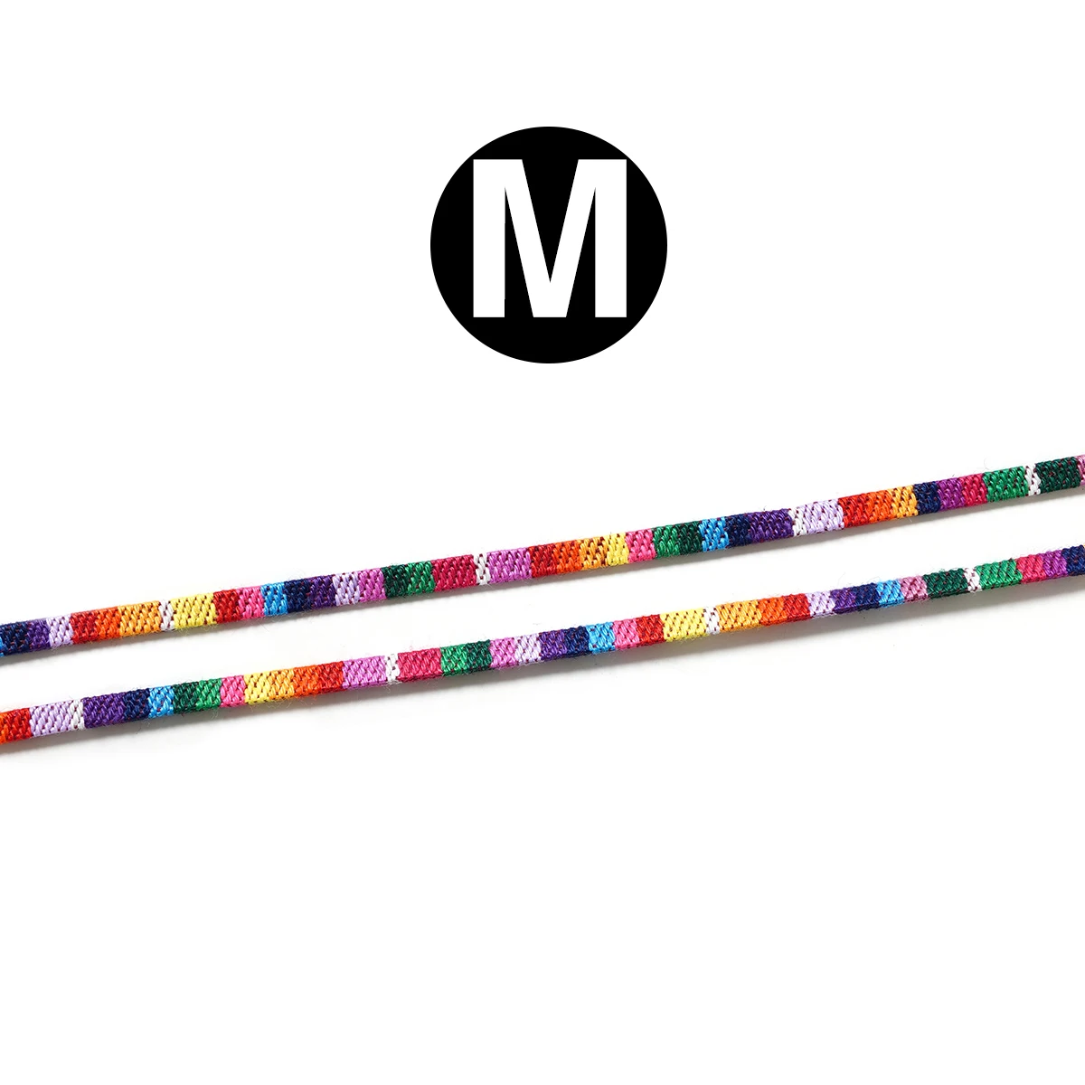 Brille Sonnenbrille Kordel zug ethnischen Stil Baumwolle Brillen Lanyard Brille Hals riemen Schnur Seil Band Brillen schnur 5mm breit
