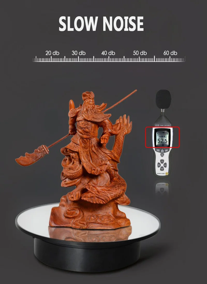 360 Degree Electric Photography Rotating Table Photography Rotating Turntable Display Stand Video Shooting Props Turntable