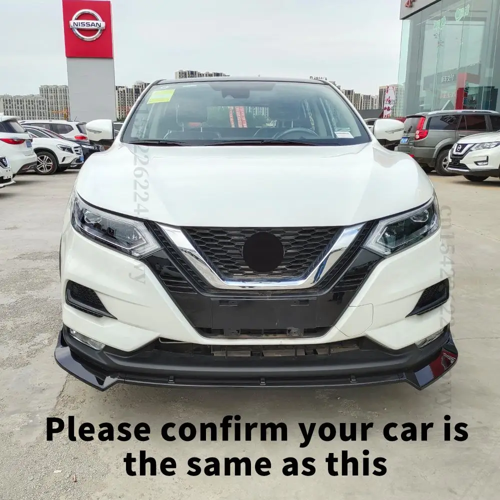 Modification Tuning Accessories Front Bumper Lip Chin Protector Facelift Spoiler Guard For Nissan Qashqai 2017 2018 2019 2020