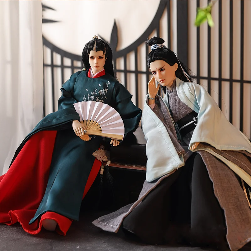 1/6 1/4 1/3 BJD or Figure Doll Clothes Ancient Costume Hanfu Samurai Outfit For BJD/SD OB27 YOSD MSD SSDF ID75 Accessories C1076