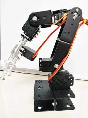 5 / 6-DOF steering gear bracket metal manipulator arm arm pan tilt 51 single chip robot