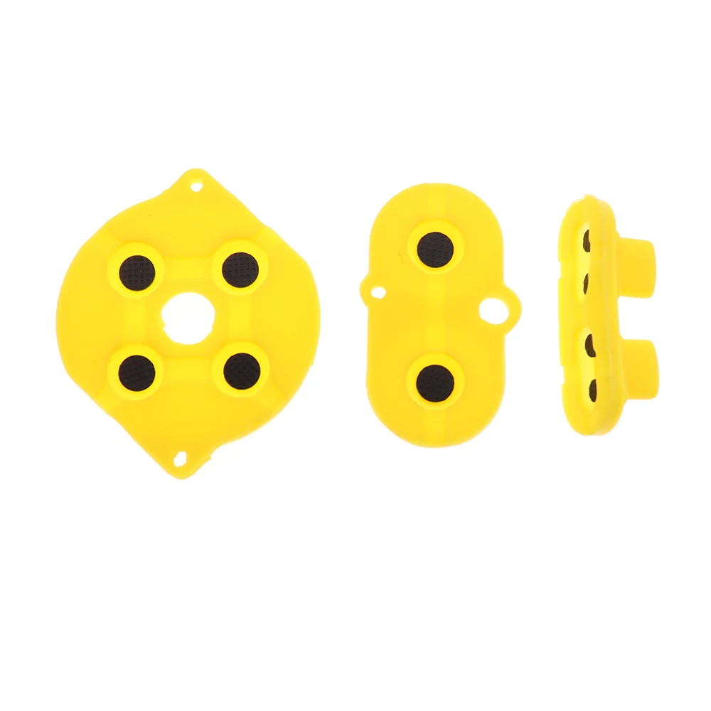 New GBC Button Silicone Conductive Rubber Pad for Nintendo Game Boy Color/Colour A B D-pad Select Start Rubber Button for GBC