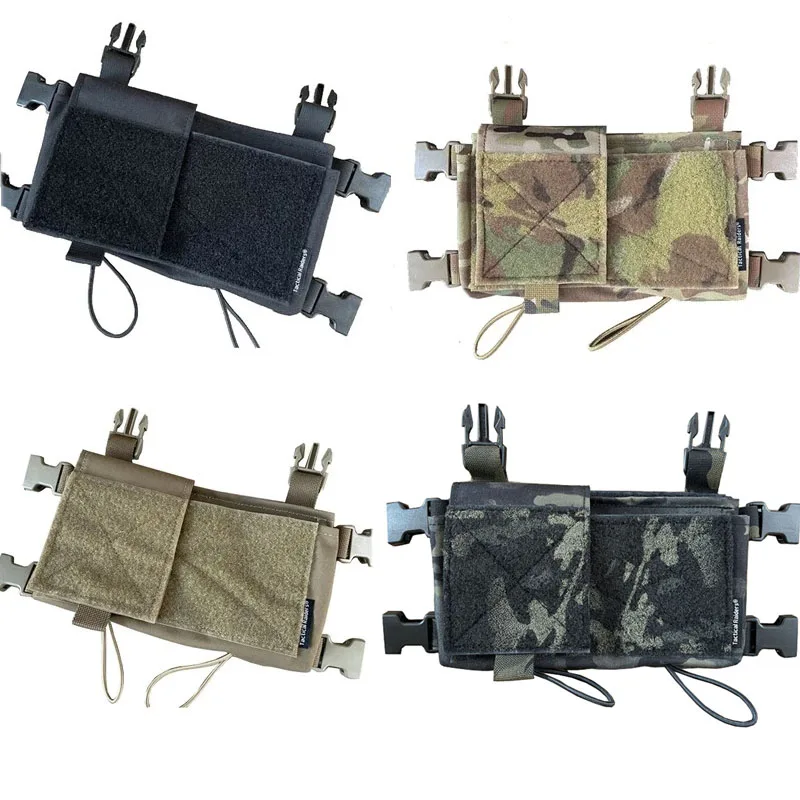 Chest Rig MK3/MK4 táctico modular con bolsa frontal - imagen 3