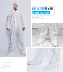 Disposable Protective Breathable Work protection Coveralls dust proof Safety Clothing Spary Painting Clothes overall Suit