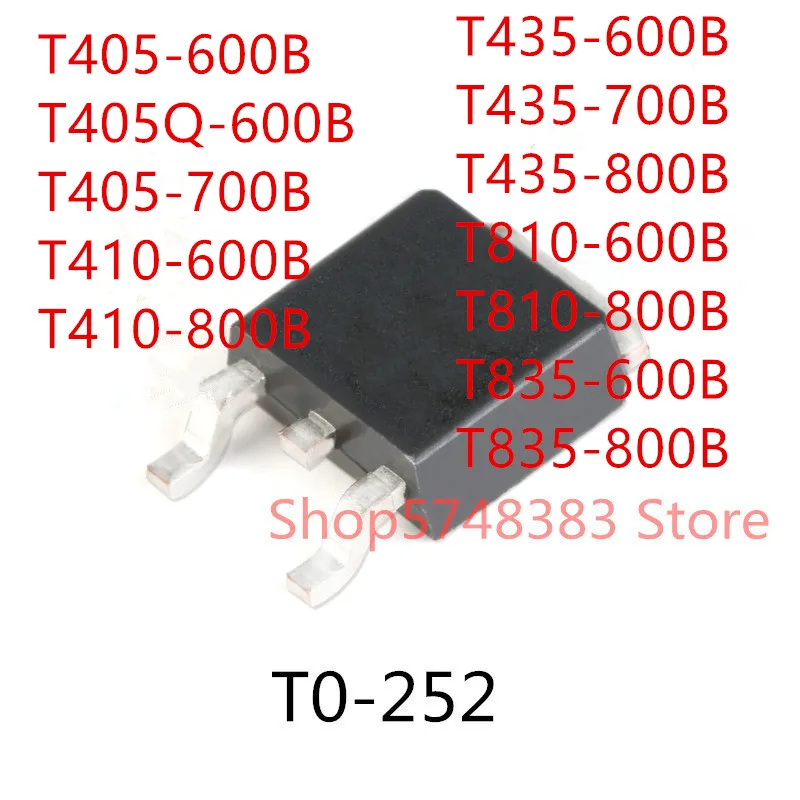 

10PCS T405-600B T405Q-600B T405-700B T410-600B T410-800B T435-600B T435-700B T435-800B T810-600B T810-800B T835-600B T835-800B