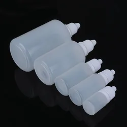 5/10/15/20/50/100ml Translucent Liquid Sample Squeeze Bottle Empty Plastic Paper Glue Applicator DIY Scrapbooking Tool