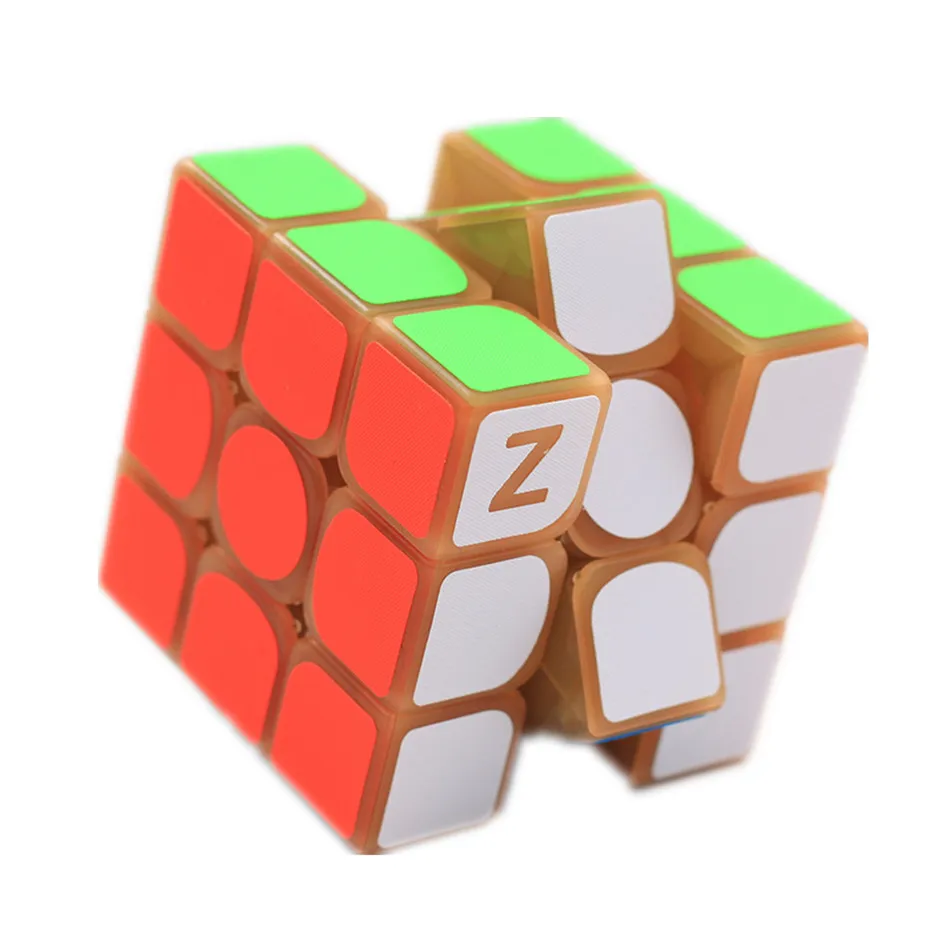 Zcube Glow in the Dark 3x3x3 Magic Speed Cube Puzzle Cubo Magico Professional Learning&Educational Classic Toys Cube