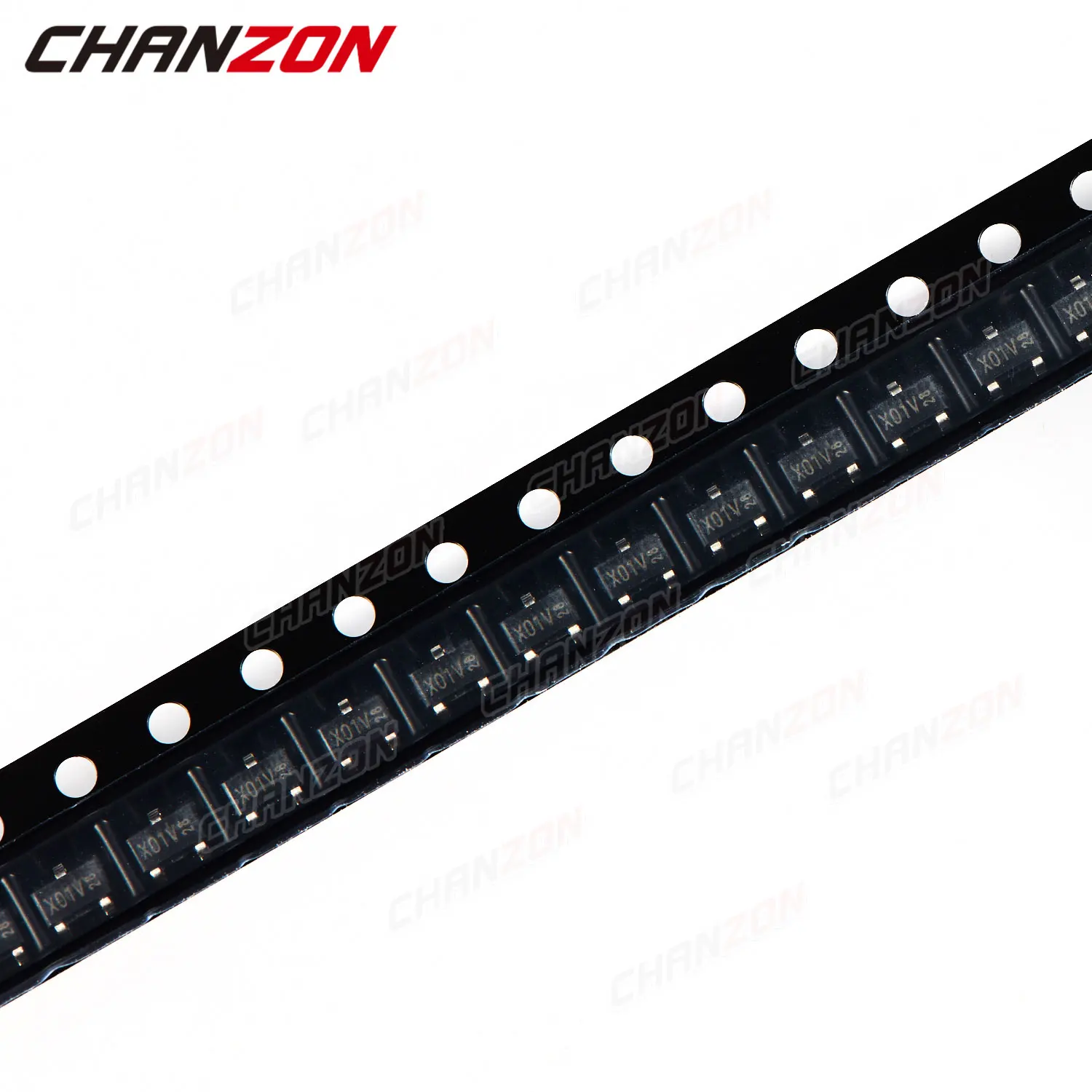 Transistor de Unión Bipolar SMD Mosfet, AO3400 SOT-23 n-channel, BJT SIC Mos Fets, tubo de triodo SMT, circuitos integrados, 100 Uds.