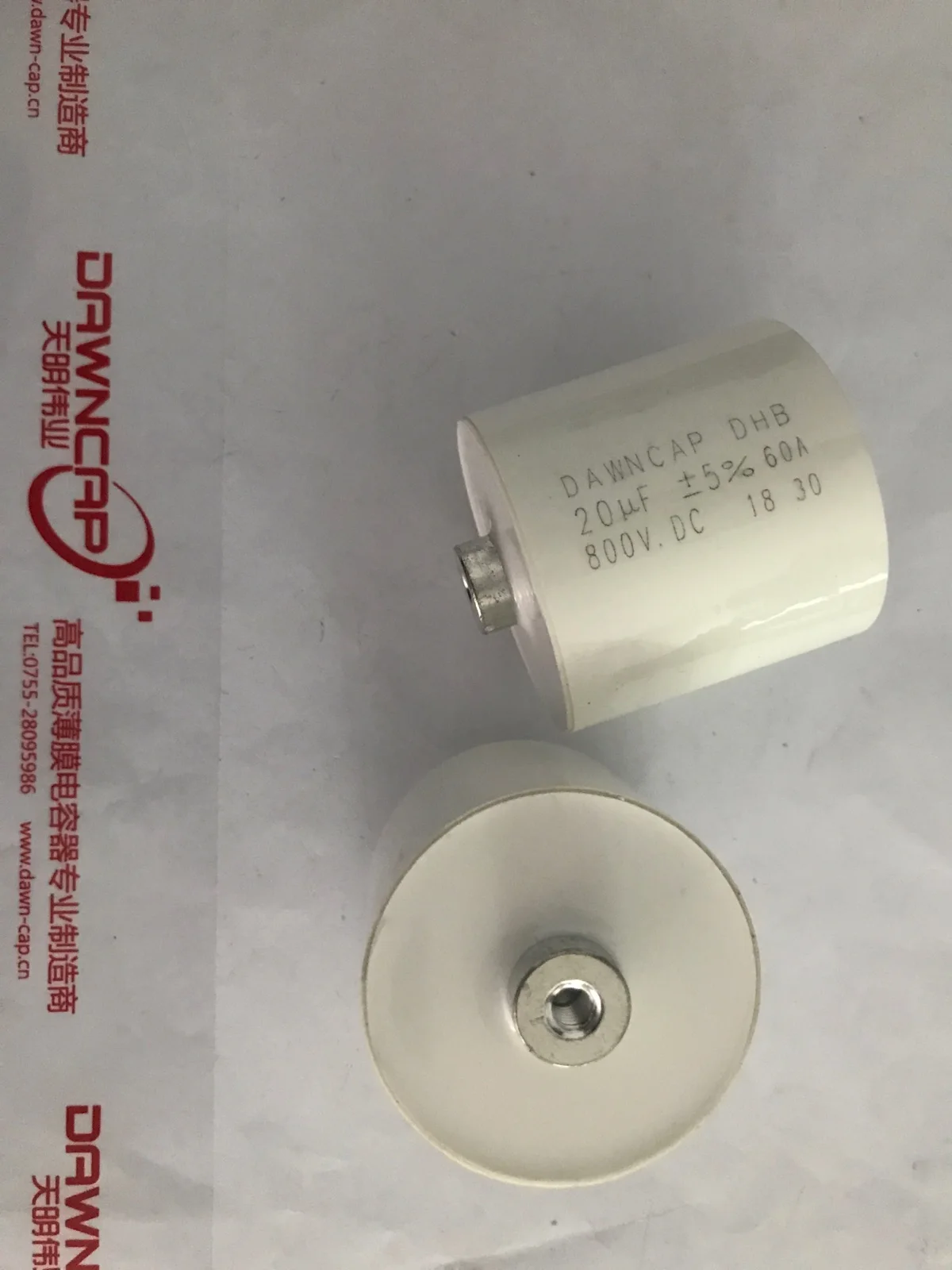 

Dawncap Tianming 20uf 800vdc High Frequency and High Voltage LC Filter Capacitor Electroplating Power Supply