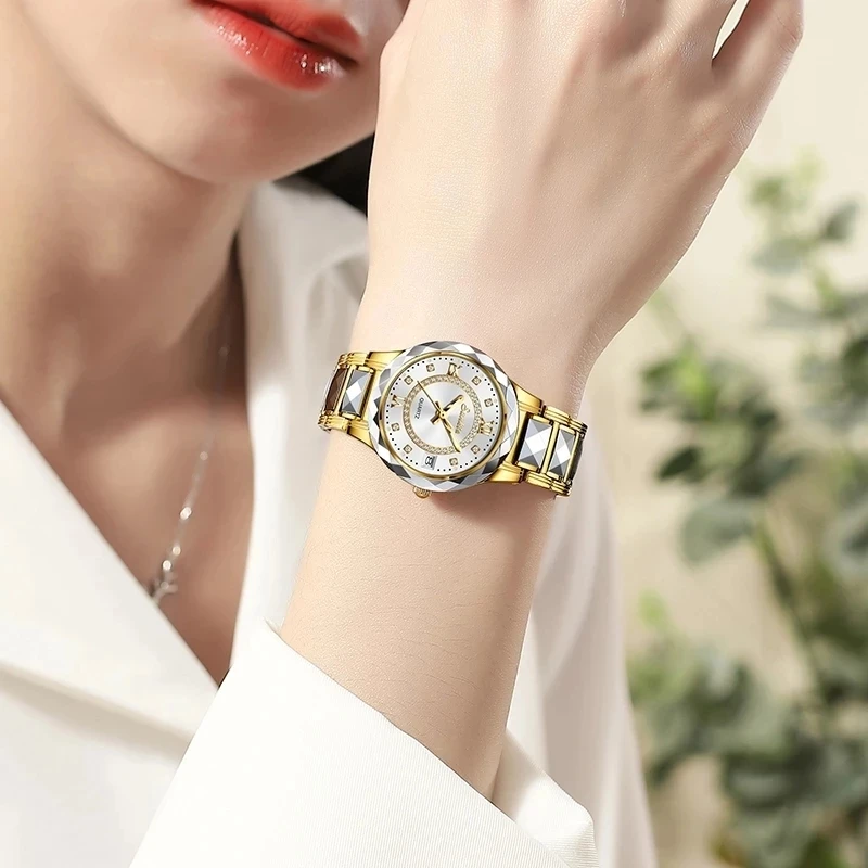 LIGE Women Watch Sunkta Watches Woman Dress Bracelet Wrist Watch Ladies Clocks Top Brand Hour Luxury Waterproof Quartz Watch+Box