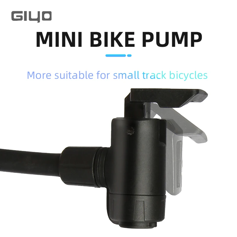 Giyo Bicycle Floor Standing Pump High Pressure Portable Tire Inflator Presta/Schrader Valve MTB Road Bike Pump Cycling Accessory