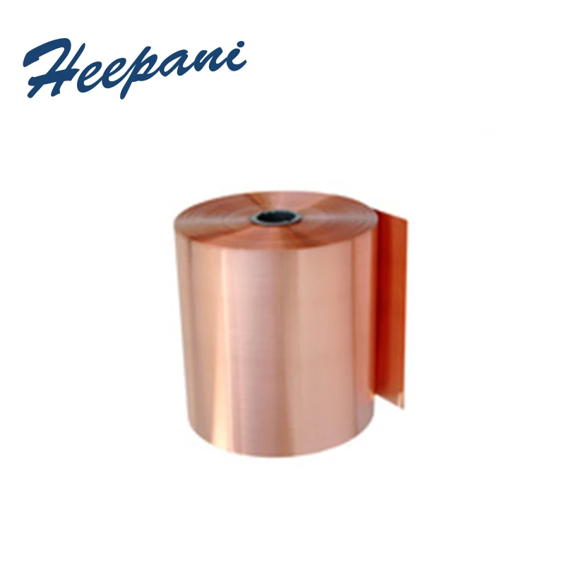 Striscia di rame con lamiera Cu da 0.01mm-0.08mm/bobina di rame rosso ricerca scientifica conduzione elettrica