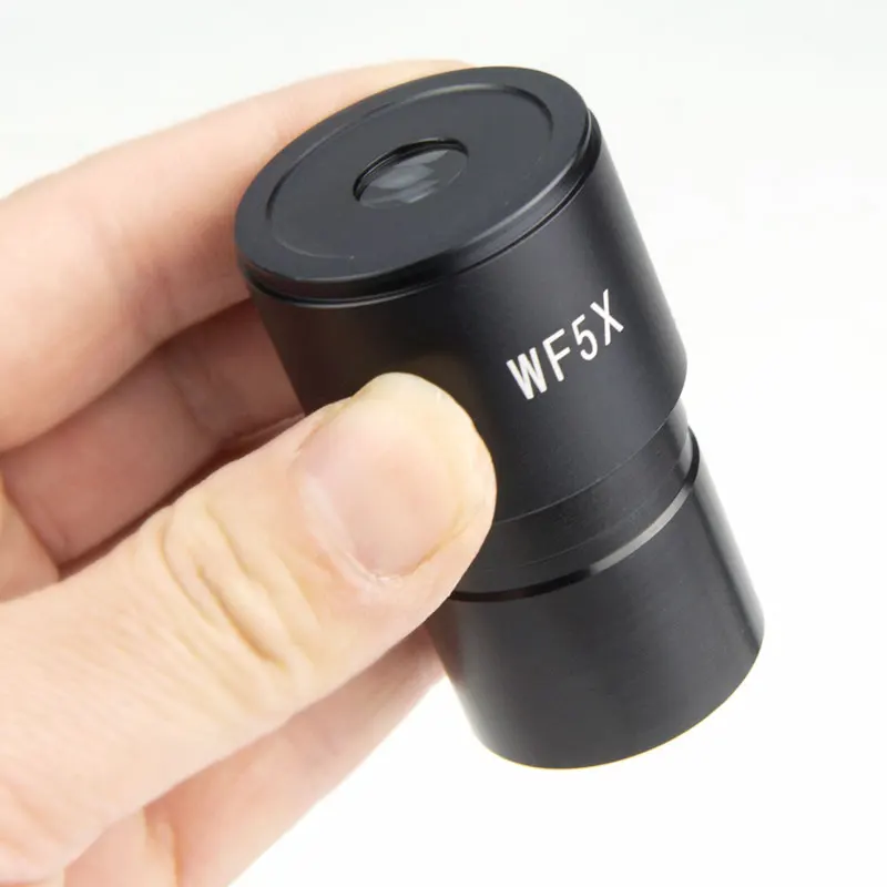 WF5X/20mm Wide Angle 5x Eyepiece Optical Lens for Stereo Microscope with Mounting Size 30mm