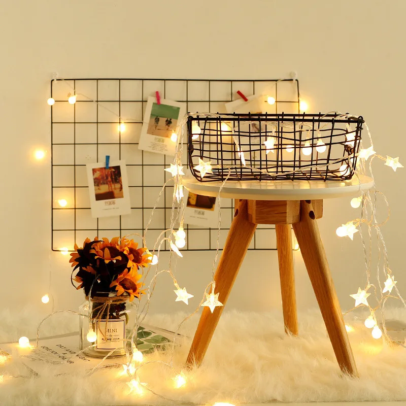 Home Wall Decoration Ins Iron Grid Decor Frame Hanging Rack Wall Display Art Storage Box Basket Mesh Shelf Rack Holder Organizer