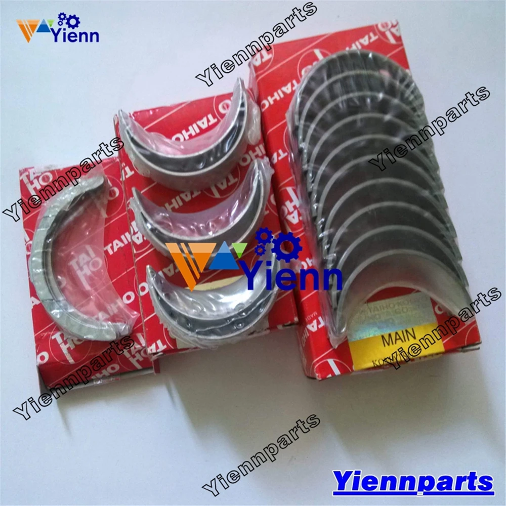 3D84-2 3D84-2E Crankshaft bearing And Connect Rod Bearing For Komatsu Engine PC30-7 Power Shovel Repair Parts