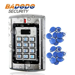 1000users Metal Rainproof Stand-alone Access Keypad reader Wiegand 26 for 125Khz EM Card